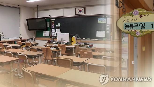 3주 미뤄진 개학ㆍ돌봄도 극소수…'텅빈 학교' (CG) [연합뉴스TV 제공]