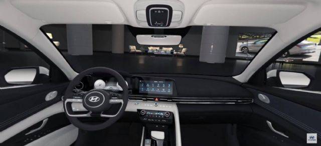 현대차 7세대 아반떼 실내 (사진=현대차 유튜브 영상 캡처)