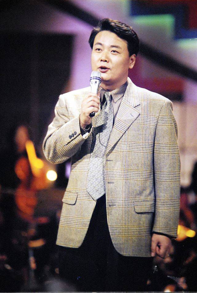 한선교 미래통합당 의원의 아나운서 시절 모습. 한국일보 자료사진