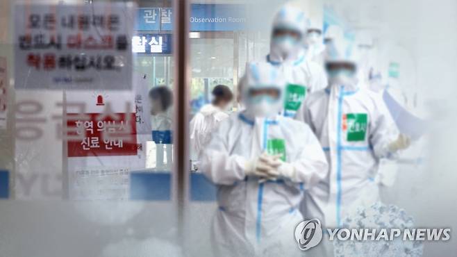 코로나19 의료진 (CG) [연합뉴스TV 제공]