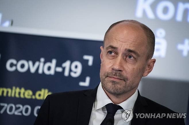 마그누스 헤우니케 덴마크 보건부 장관[EPA/IDA MARIE ODGAARD  DENMARK OUT=연합뉴스 자료사진]