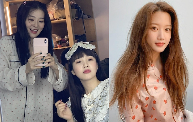 /사진=그룹 레드벨벳 조이, 배우 문가영 인스타그램