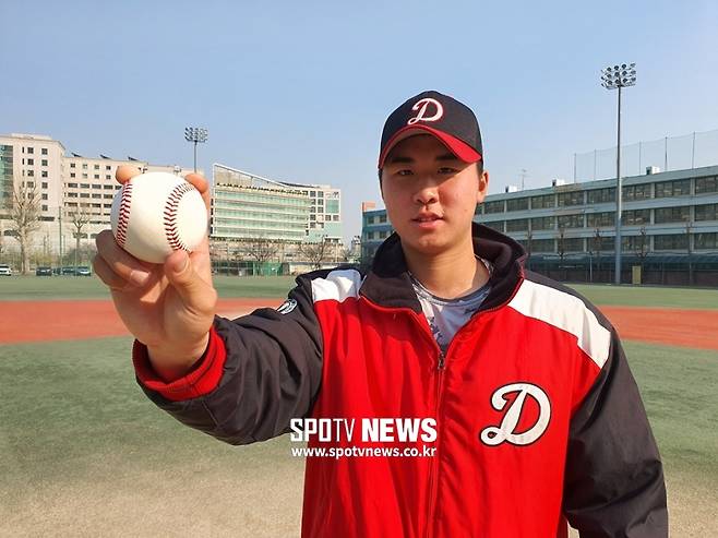 ▲ 덕수고 장재영. ⓒ고봉준 기자