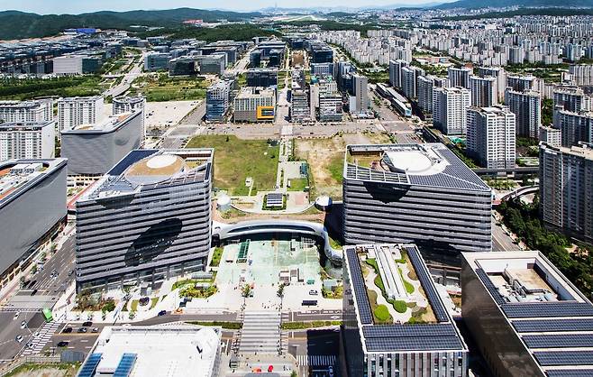 판교 일대 오피스 밀집 지역. /사진=LH