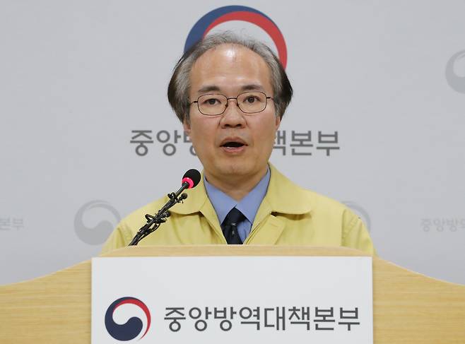 권준욱 중앙방역대책본부 부본부장. |연합뉴스