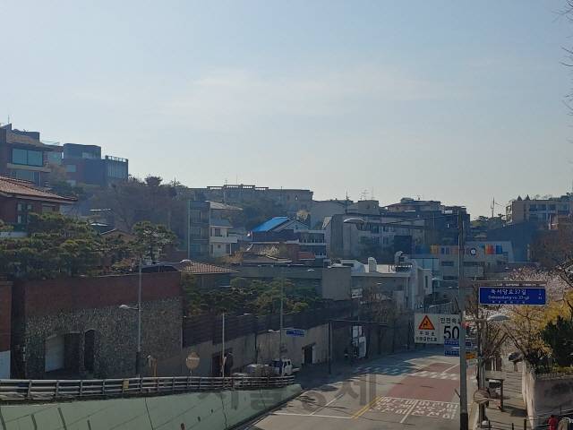 한남동 고급 주택 단지가 몰려 있는 유엔빌리지 일대 전경 /사진=고병기기자
