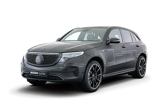브라부스가 전기 SUV, EQC를 새롭게 손질했다.