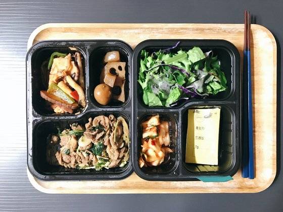 그리팅 오리향채소불고기 세트