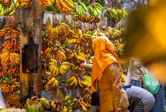 발릭파판 전통시장은 작지만 알차고, 구경하기에 재밌다