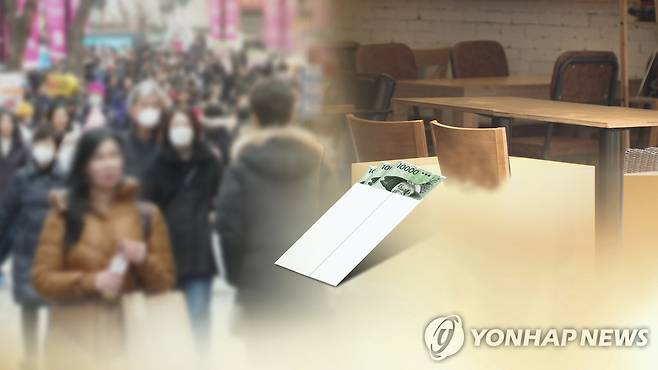 재난지원금(CG) [연합뉴스TV 제공]