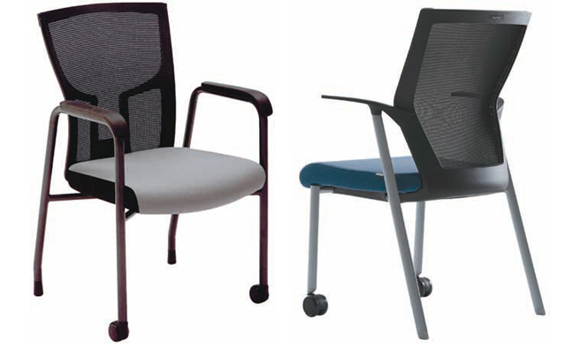 ‘연세대 의자’로 알려진 퍼시스 제품(왼쪽), ‘서울대 의자’로 알려진 시디즈 ‘T50’. 각 사 제공