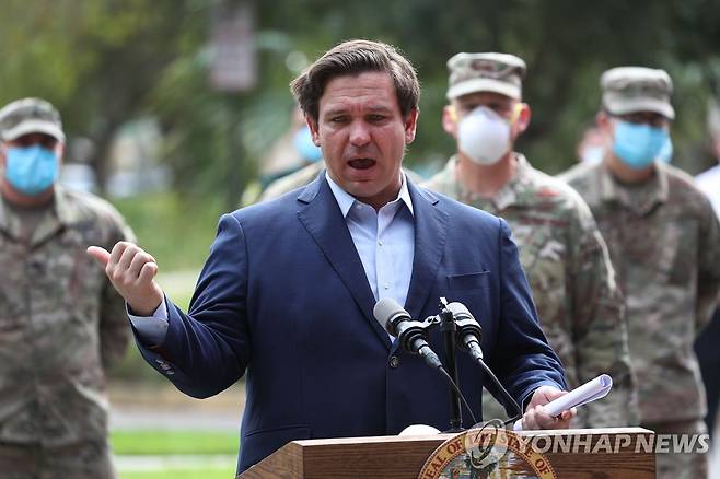 론 디샌티스 플로리다주지사 [AFP=연합뉴스]
