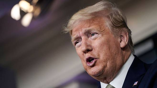 도널드 트럼프 미국 대통령