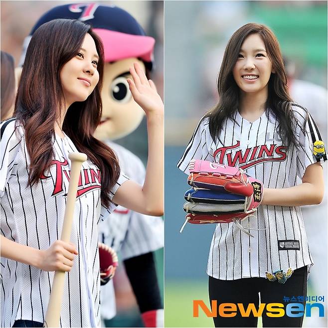 2013년 8월, ‘홈런시구’ 태연

소녀시태 태연과 서현이 27일 잠실구장에서 열린 LG와 넥센의 홈경기에 시구와 시타자로 나섰다.