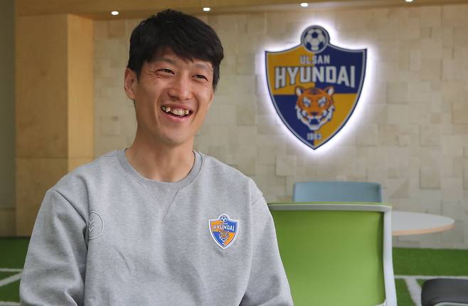 11년간 유럽무대에서 활약하다가 K리그 울산 현대로 돌아온 이청용. 울산=송봉근 기자