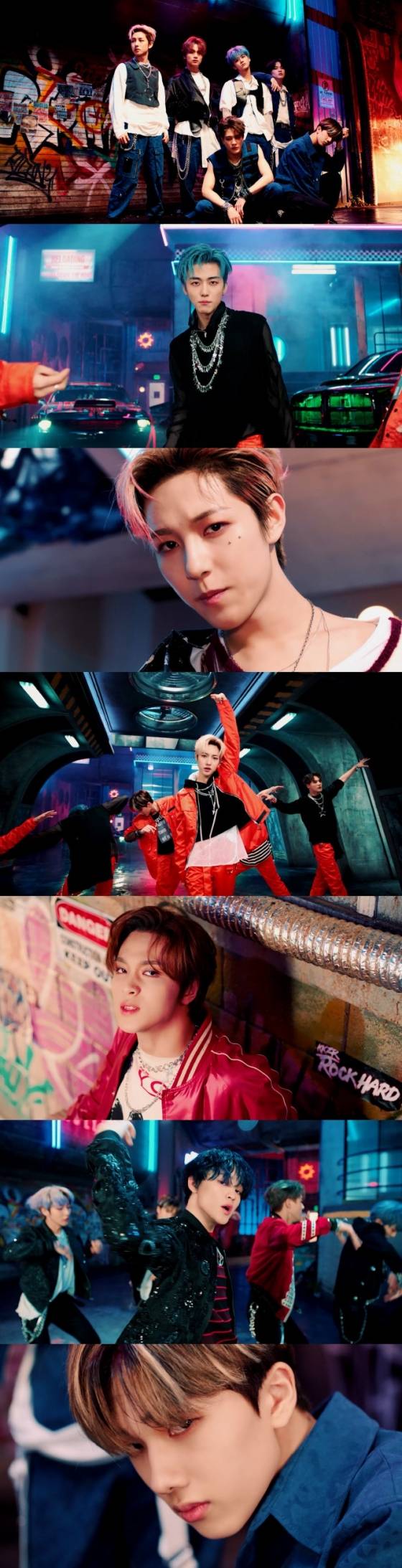 /사진=NCT DREAM 'Ridin'' 뮤직비디오 화면 캡쳐