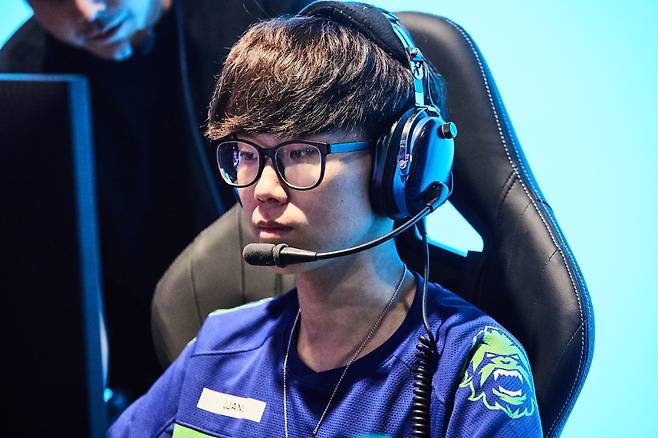 밴쿠버 타이탄즈의 '짜누' 최현우(사진=블리자드 엔터테인먼트 제공).