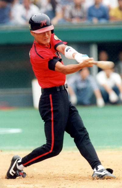 배앓이로 선수 시절 대기록 달성에 실패한 이종범 주니치 드래건스 코치.