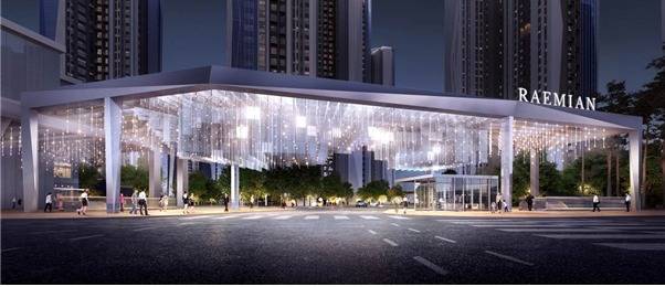 삼성물산의 반포3주구 샹들리에 문주 이미지./자료제공=삼성물산© 뉴스1