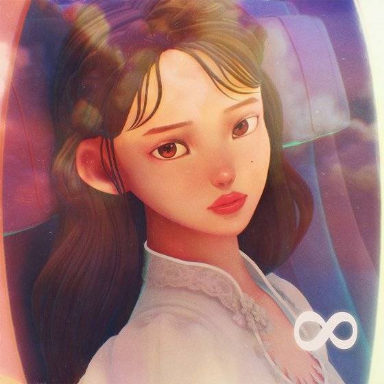 실사 영상과 애니메이션을 결합해 만든 ‘에잇’ 뮤직비디오. [사진 이담엔터테인먼트]