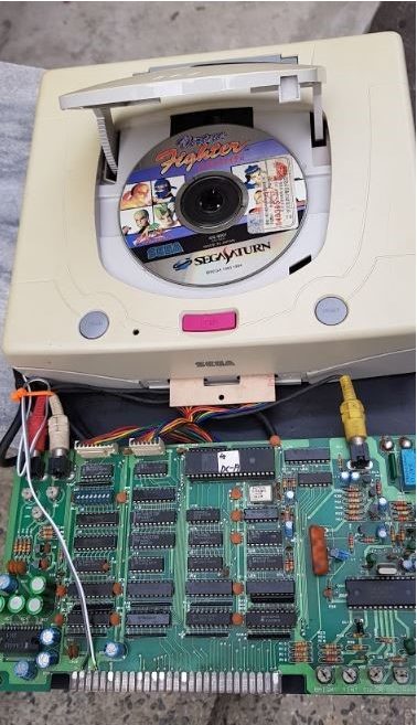 세가새턴 업소용 개조기판