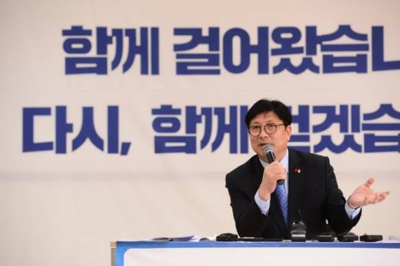 도성훈 인천시교육감이 기자회견을 하고 있다. ⓒ인천시교육청 제공