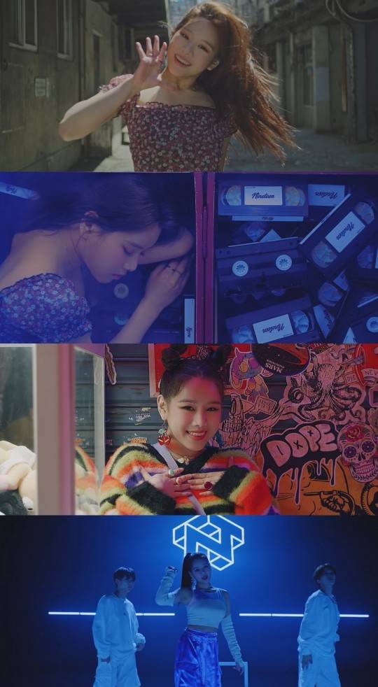 ▲ 나띠 '나인틴' 뮤직비디오. 제공|스윙엔터테인먼트