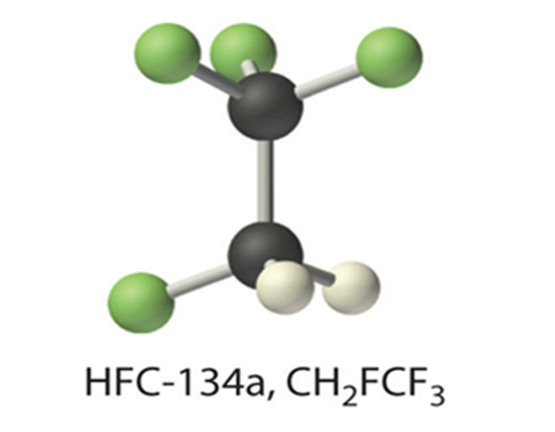 HFC(Hydro fluorocarbon):HFC 는 성분이 수소, 불소, 탄소 로 구성되며 오존에 피해는 없으며 종류는 R-32, R-125, R-134a, R-152a 등이 있다.(2017이전모델)