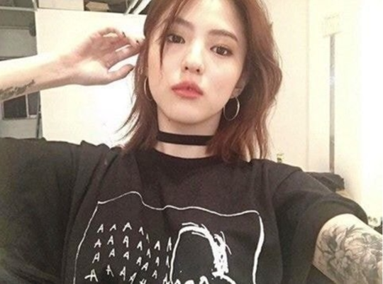 ▲ 한소희 데뷔 전 과거 사진. 출처l한소희 SNS