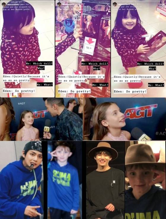 "매우 예뻐요!" 방탄소년단 뷔, 아이들도 사랑하는 '최애' 스타