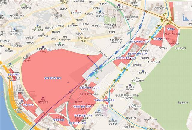 토지거래허가구역 지정 구역안 [국토교통부 제공]