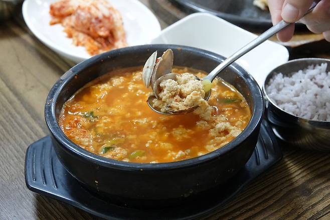 완주 소양면 화심엔 순두부촌이 있다.