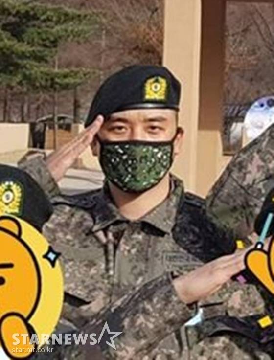 /사진=승리 훈련소 근황 모습