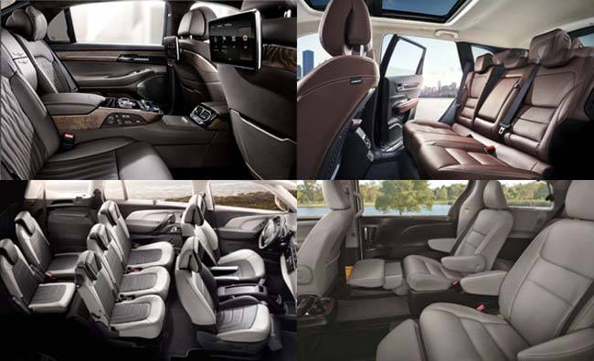 인체공학을 적용한 시트 /사진=제네시스, 르노삼성, 토요타, 시트로엥