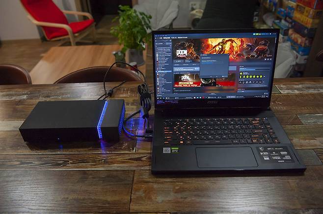 씨게이트 파이어쿠다 게이밍 독.