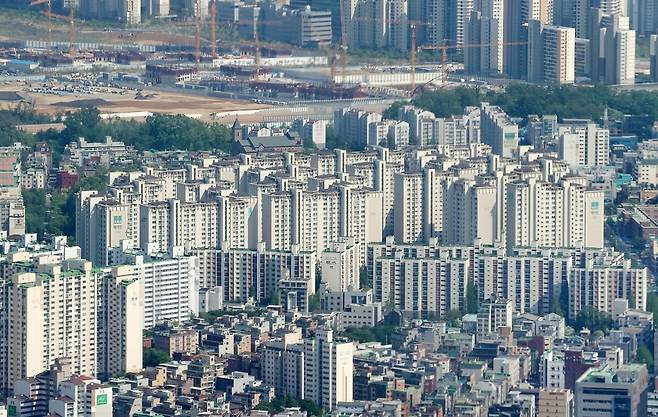 서울 강남권 아파트 단지 전경. /사진제공=뉴스1
