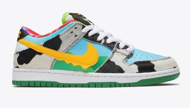 나이키 벤앤제리스 x SB 덩크 로우 청키 덩키 스니커즈/사진=엑스엑스블루