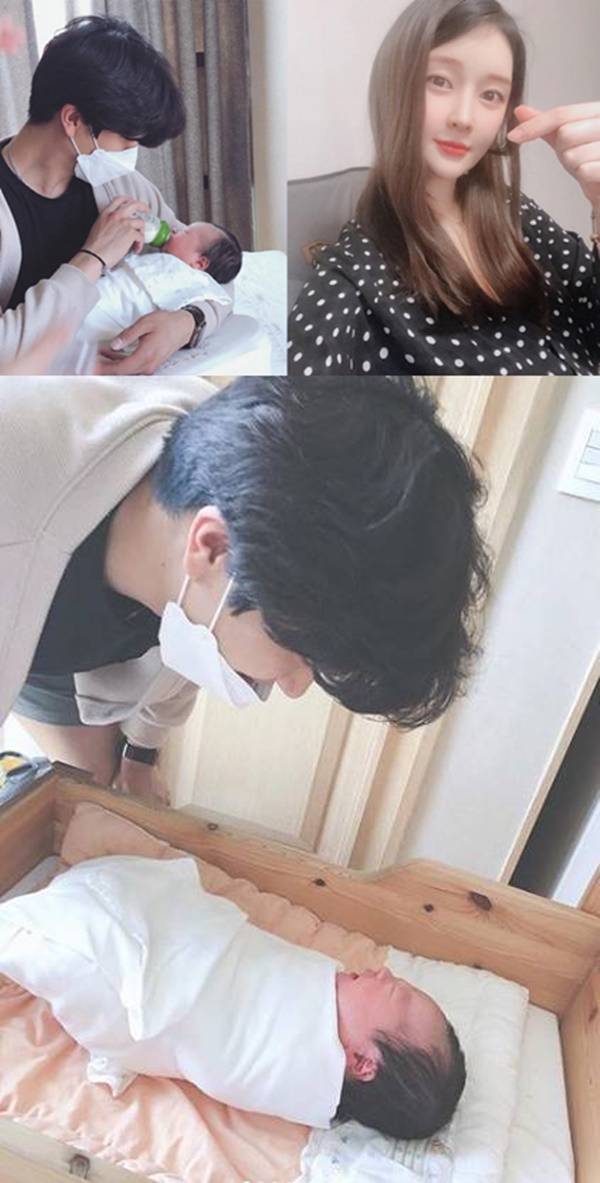 '티아라 출신' 한아름, 직접 전한 득남 소식 