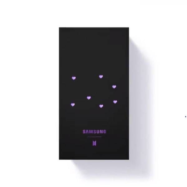 삼성 '갤럭시 BTS 에디션'/사진=삼성모바일 트위터 캡처