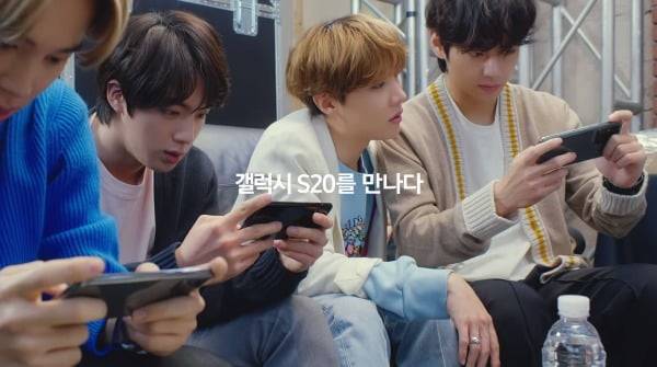 Galaxy X BTS - 120Hz Display 편/사진캡쳐=삼성전자 유튜브