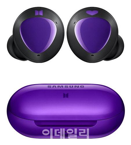 갤럭시버즈+ BTS 에디션 예상 이미지(사진= 맥스 웨인바흐 트위터)