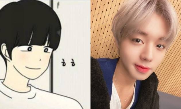 네이버 목요웹툰 '연애혁명' 공주영, 박지훈 / 사진=네이버 '연애혁명' 만화 캡처, 박지훈 SNS