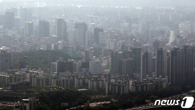 강남, 서초구 일대 아파트 단지 모습. 2020.6.3/뉴스1 © News1 송원영 기자