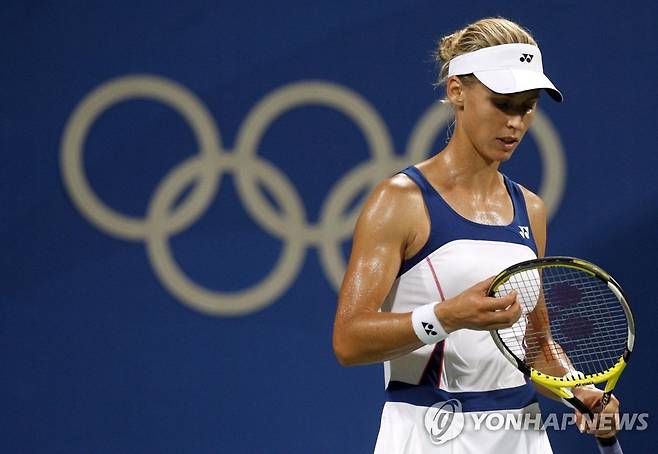 올림픽 테니스 경기 모습. [EPA=연합뉴스]