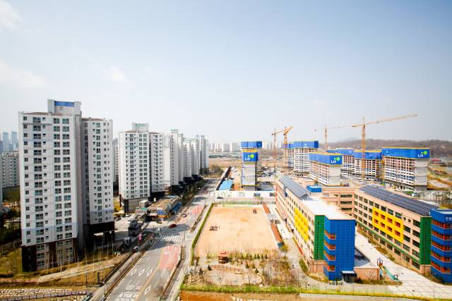 인천의 한 아파트단지 조성공사 현장/서울경제DB