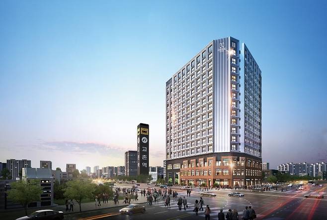 김포고촌 G1 헤센스마트 투시도. [사진=신한종합건설]