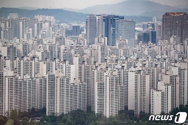 서울 아파트 단지 전경. © News1 이재명 기자