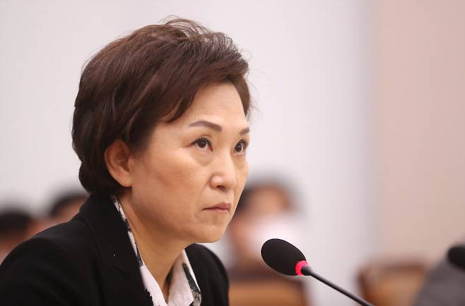 김현미 국토부 장관(사진=연합뉴스)