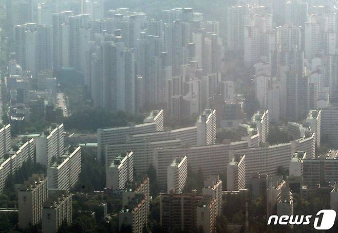 서울 아파트 단지 모습.© News1 송원영 기자