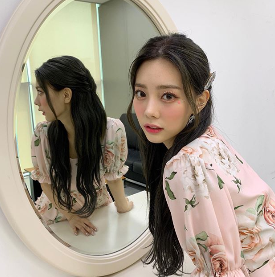 다이아 은채의 사소한 인터뷰가 공개됐다. 사진=은채 인스타그램